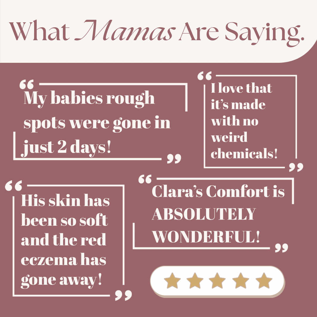 Clara's Comfort | Organic Eczema Balm for Babies & Sensitive Skin